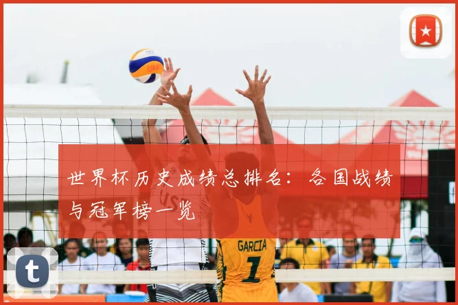 世界杯历史成绩总排名:各国战绩与冠军榜一览