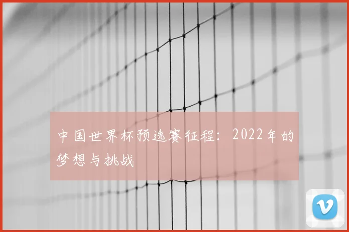 中国世界杯预选赛征程:2022年的梦想与挑战