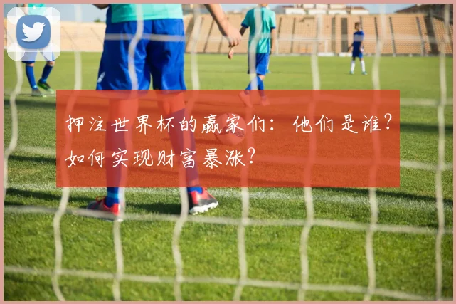 押注世界杯的赢家们:他们是谁?如何实现财富暴涨?